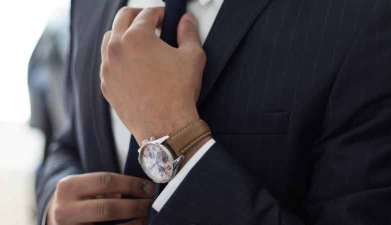 Professional with tie
