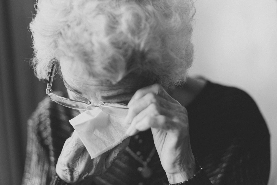 Old Woman Wiping Tear | Fatal Medical Accidents
